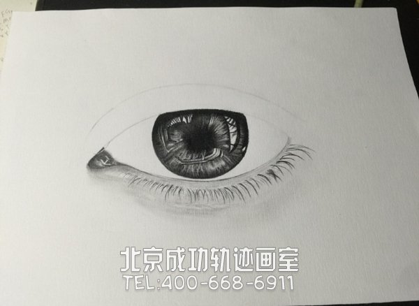 素描眼睛的畫(huà)法步驟