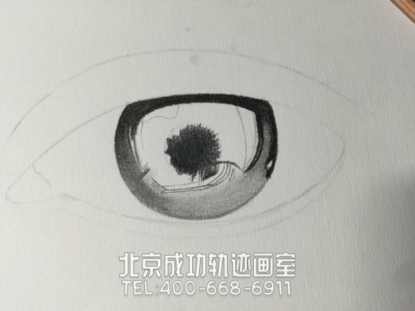 素描眼睛的畫(huà)法步驟