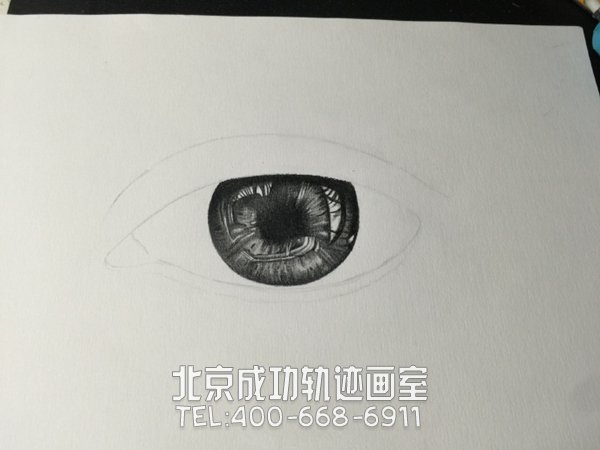 素描眼睛的畫(huà)法步驟