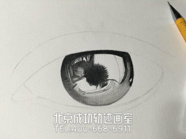 素描眼睛的畫(huà)法步驟